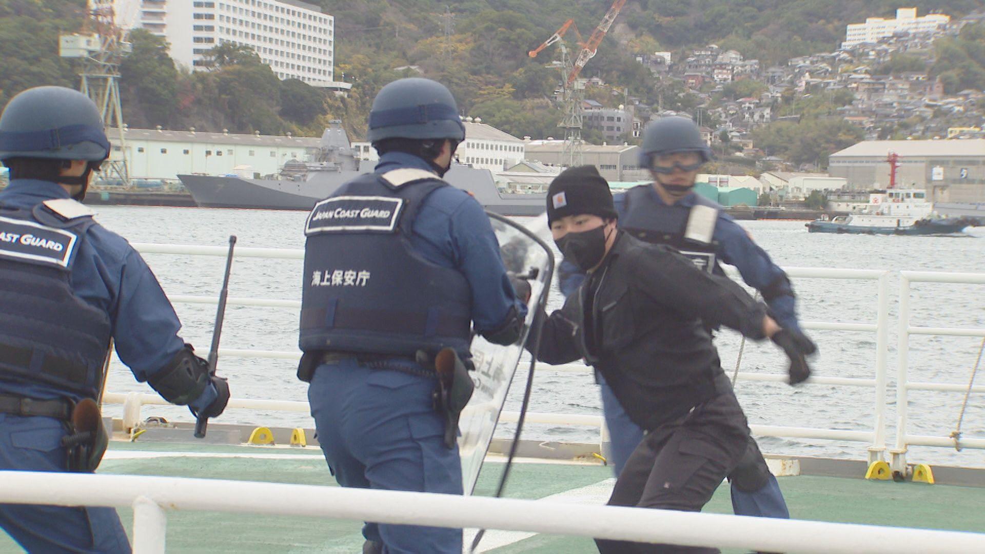 【長崎】クルーズ船に爆破予告想定 港などでのテロに備え１２機関が合同訓練