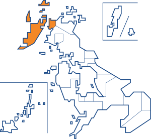 平戸市のマップ