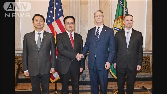 韓国　米関税で「パッケージ合意」目指す　ベッセント氏らと会談