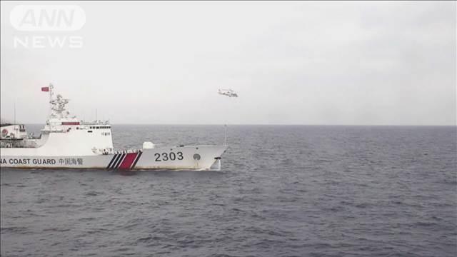 中国海警局のヘリが領空侵犯　尖閣諸島周辺　空自機がスクランブル対応