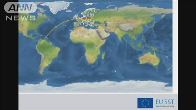地上落下懸念の旧ソ連探査機　大気圏突入を確認
