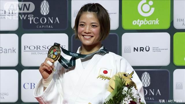 阿部詩が金メダル　柔道世界選手権で女王返り咲き　兄・一二三も称賛「パーフェクト」