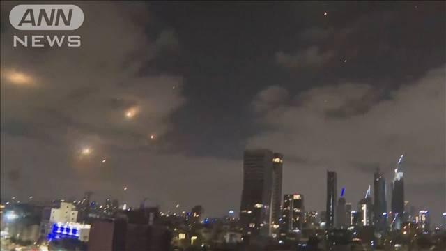 イランが再びイスラエルに大規模ミサイル攻撃　一晩で新たに8人死亡