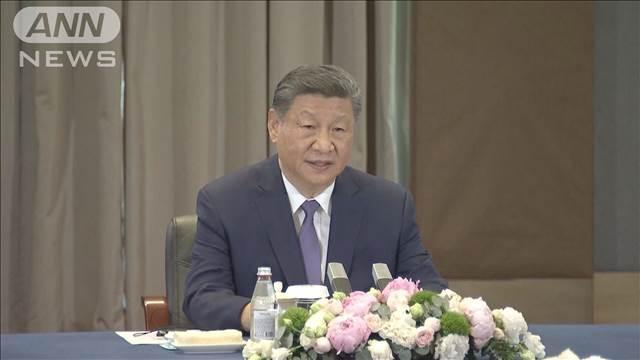 中ロ首脳が電話会談　アメリカけん制　中ロの緊密な連携を確認