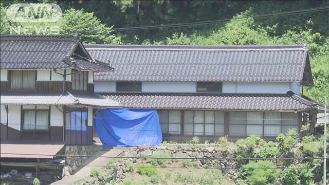 荒らされた形跡なし…玄関施錠も“勝手口開いていた”山間の一軒家で84歳女性殺害