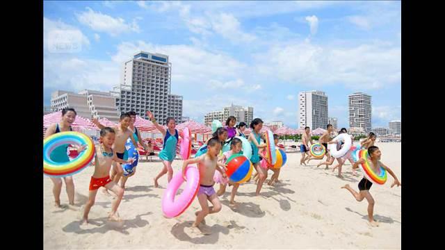 北朝鮮で大規模ビーチリゾート開業　制裁対象外の観光で今後国外から外貨獲得視野か