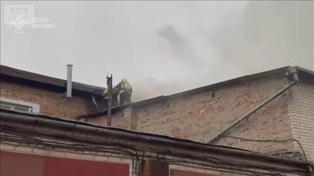 ロシアがウクライナに過去最大規模の攻撃　ポーランドとの国境の町も狙われる