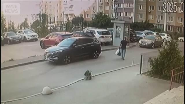 ウクライナ情報機関幹部がキーウで何者かに射殺　防犯カメラ映像公開