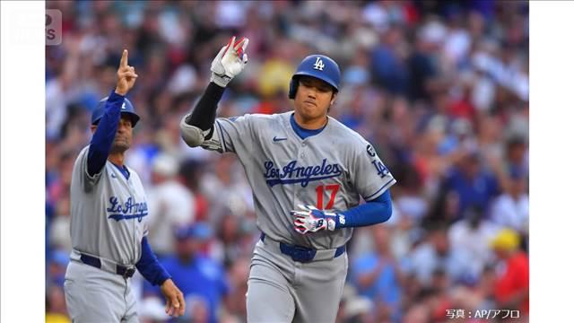 大谷翔平 2試合ぶり38号HR　10試合目の先頭打者アーチ