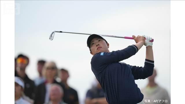 全英女子オープンゴルフ　日本勢6人が上位を独占