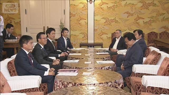 ガソリン暫定税率廃止　与野党協議が初会合　早期廃止の方針を確認