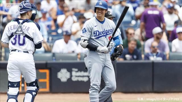 大谷翔平　2試合連続ヒット　打球速度170キロ打