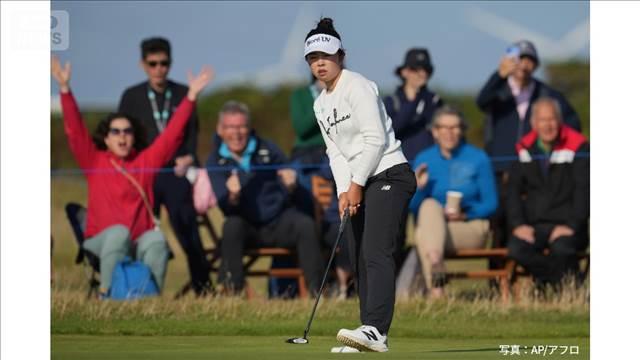 山下美夢有が首位で最終日へ　海外メジャー初優勝に王手