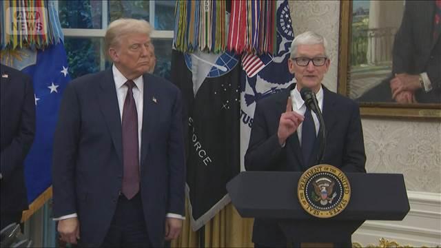 トランプ氏　半導体輸入に100％の関税を表明