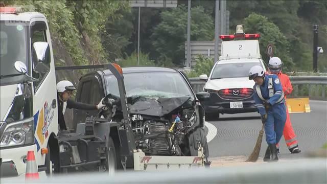 軽自動車が逆走し正面衝突 子ども含む6人けが　和歌山・阪和道下り