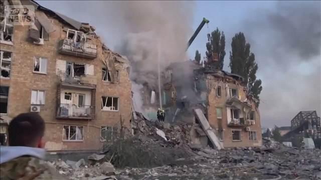 キーウ大規模ミサイル攻撃14人死亡　「停戦求める世界へのロシアの答え」