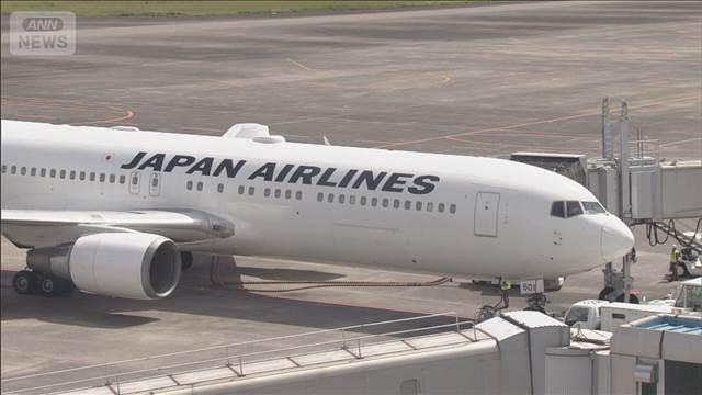 【速報】鹿児島空港　出発前の羽田行きのJAL機から煙　乗客236人全員避難　けが人なし