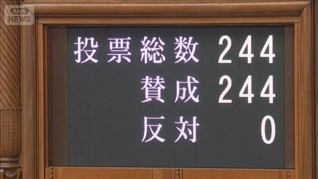 ガソリン暫定税率廃止法　参院本会議で成立