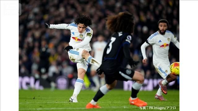 田中碧 プレミアリーグで初得点