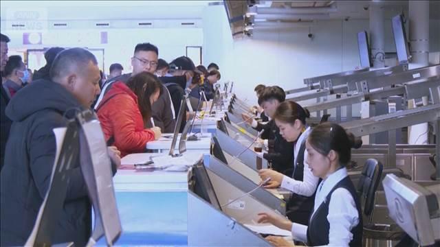 中国　キャンセル無料を延長　大手の三大航空会社が変更などを来年3月28日まで無料に