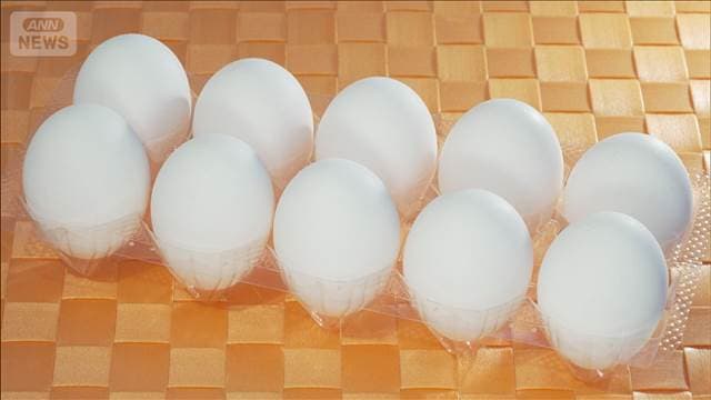 今年の卵の平均価格　過去最高の324円　鳥インフルエンザ対応で供給量回復せず