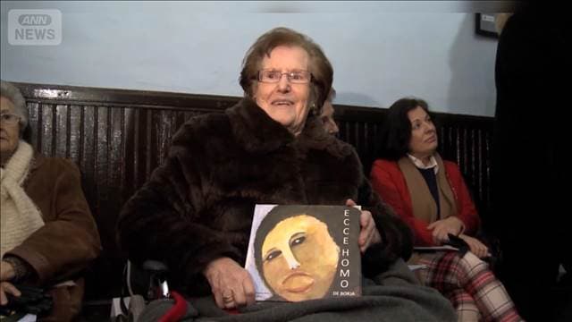 イエス・キリストの壁画修復“失敗”の女性死去　原画とはまるで別物で話題に