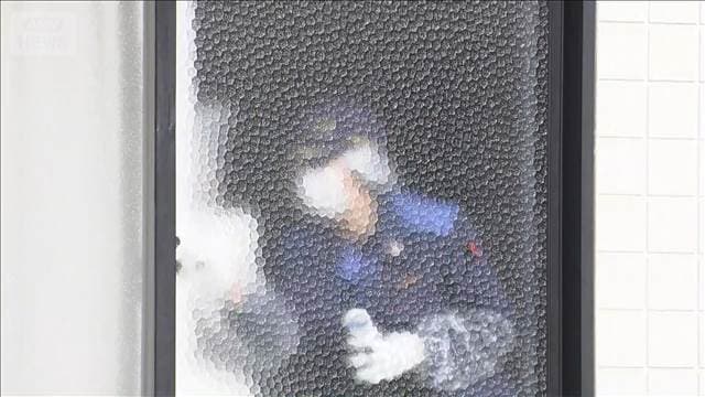 不明女性の遺体遺棄　女性は窒息死の可能性