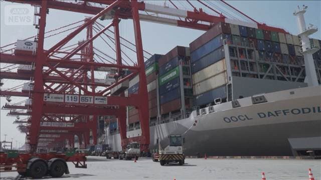 中国 2025年の輸出入額 過去最高 「一帯一路」各国との貿易増加