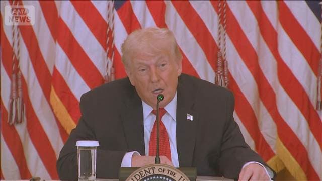 トランプ氏 グリーンランドめぐり追加関税　欧州8カ国は共同声明で反論