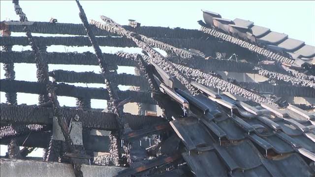 住宅全焼し3人死亡　住人と連絡取れず　長野・東御市