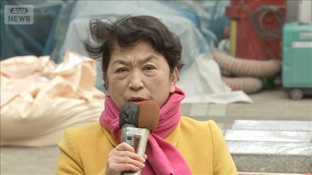 衆院選最終日  社会民主党・福島党首が最後の訴え