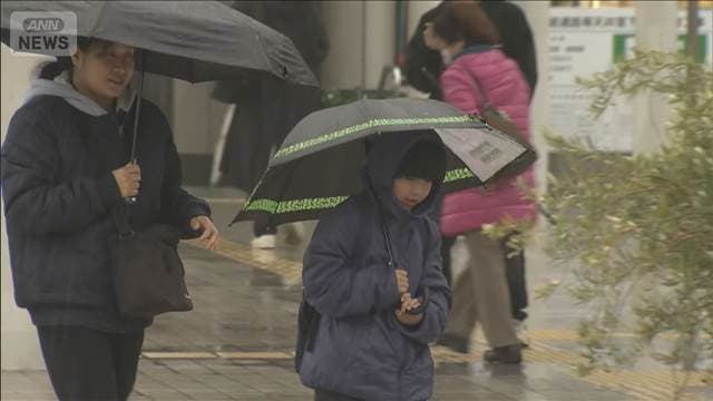 今年一番のまとまった雨に　雪崩の危険性高まる