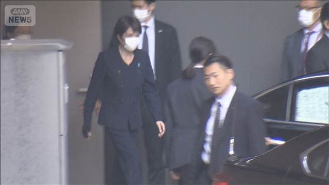 高市総理　都内の病院で手の検査　衆院選期間中に痛め