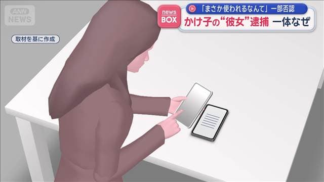 かけ子の“彼女”逮捕　一体なぜ　「まさか使われるなんて」一部否認