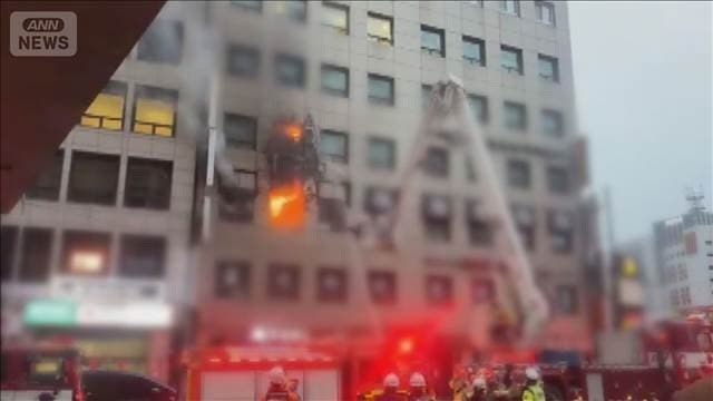 韓国のカプセルホテル火災　スプリンクラー設置せず　古い建物で設置義務なし