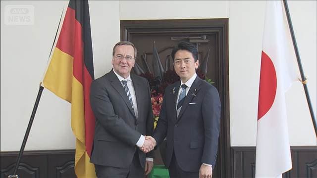 日独防衛相会談　防衛協力の強化と緊密連携確認