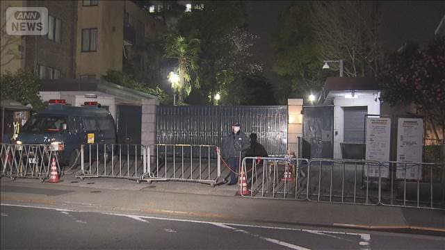 東京・港区の中国大使館に侵入容疑　陸上自衛隊所属の男（23）を逮捕
