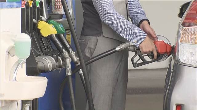 レギュラーガソリン　170.2円に　政府支給の補助金が反映　先月16日からー約20円