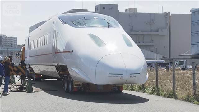 熊本地震から10年“記憶”伝える　被災の九州新幹線「つばめ」博多で展示へ