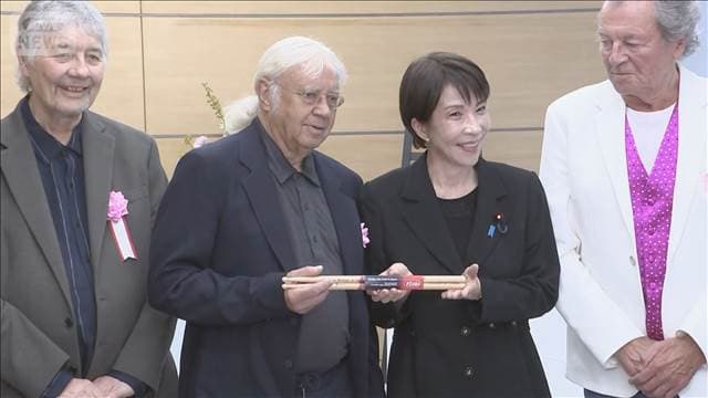 高市総理“推し”　ディープ・パープルのメンバーと面会