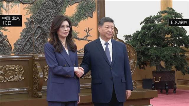 「国家不分離は共同の信念」と習氏　台湾最大野党の主席と初会談　統一に向け意欲