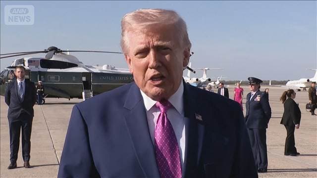 トランプ氏「ホルムズ海峡を一掃する作業始める」　米艦艇が海峡通過か　イラン側否定