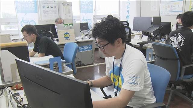 鳥取県庁で早くもクールビズ開始　エネルギー価格の高騰に対応