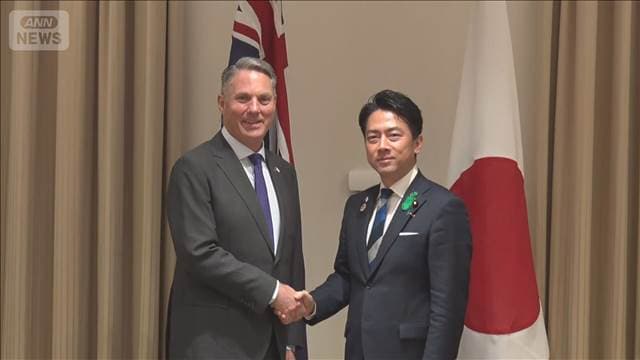 小泉大臣「尽力に感謝と敬意」　豪州と新型護衛艦の文書署名