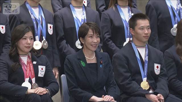ミラノ五輪選手らが高市総理と面会 「日本中に感動と勇気を届けてくれた」