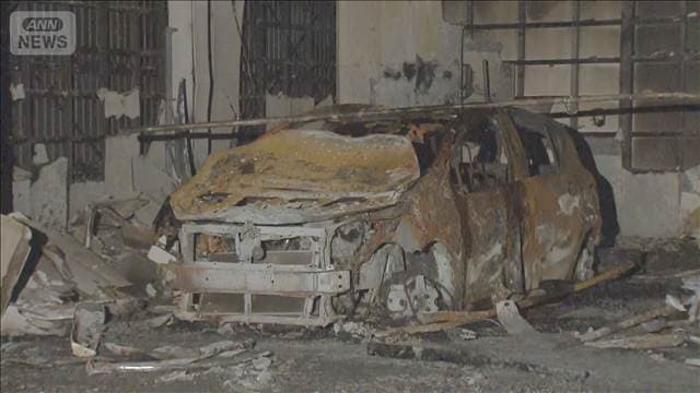 バイクや車庫、河川敷が焼ける不審火相次ぐ 連続放火か　愛知・岡崎市