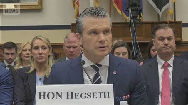 国防総省高官　対イラン戦費は4兆円　長官「最大の敵は野党の敗北主義的な発言」