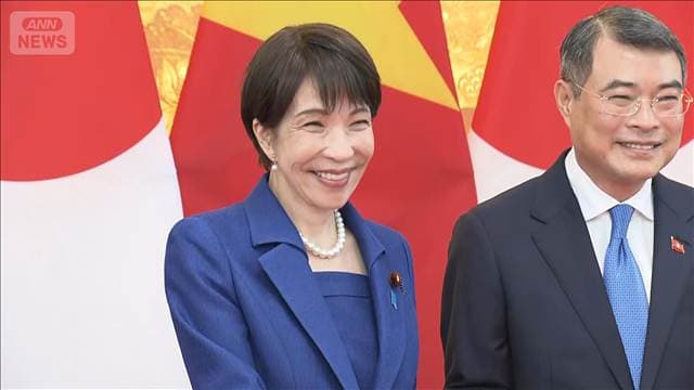 高市総理がベトナムとの首脳会談へ