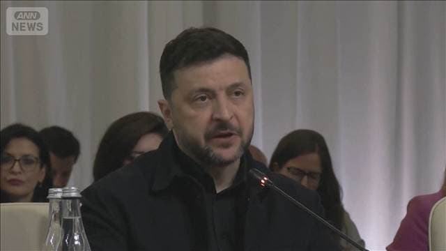 ゼレンスキー氏「ロシア強くないこと示している」　対独戦勝パレード軍事装備不参加で