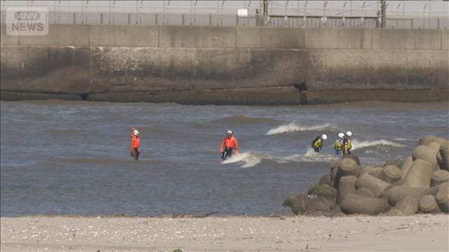 潮干狩りで流された男性か 　茨城・久慈川沖合で男性遺体発見　2日から行方不明